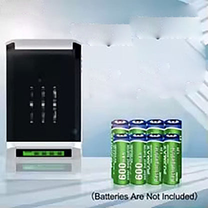 Chargeur Universel à 4 Emplacements avec Écrans LCD - Recharge Simplifiée