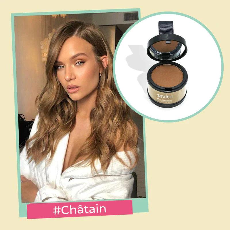 Poudre d'Ombrage Capillaire : Retouche Racines Instantanée et Naturelle