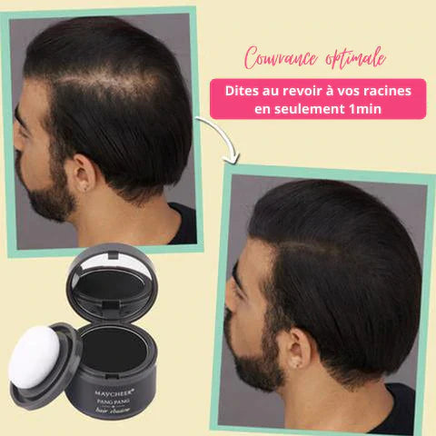 Poudre d'Ombrage Capillaire : Retouche Racines Instantanée et Naturelle