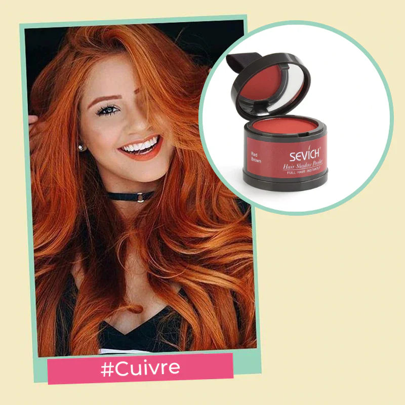 Poudre d'Ombrage Capillaire : Retouche Racines Instantanée et Naturelle