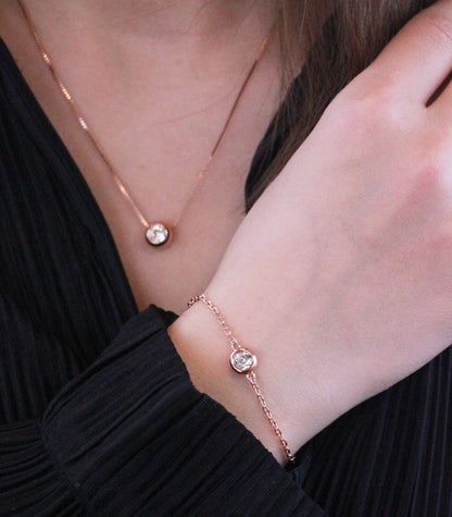 Lot de 3 Bracelets Birth Stone avec Cristaux Autrichiens Éblouissants