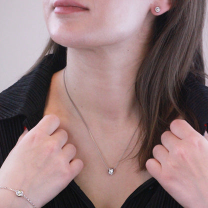 Ensemble Élégance Parures Moon et Birth Stone avec Cristaux Autrichiens