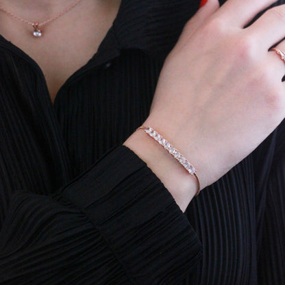 Parure Crystal Mia : Élégance Éblouissante en Zircon Autrichien