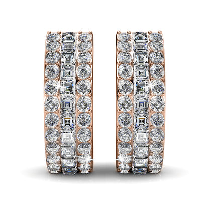 Boucles d'oreilles Olena en cristal autrichien 72 pièces - Élégance irrésistible