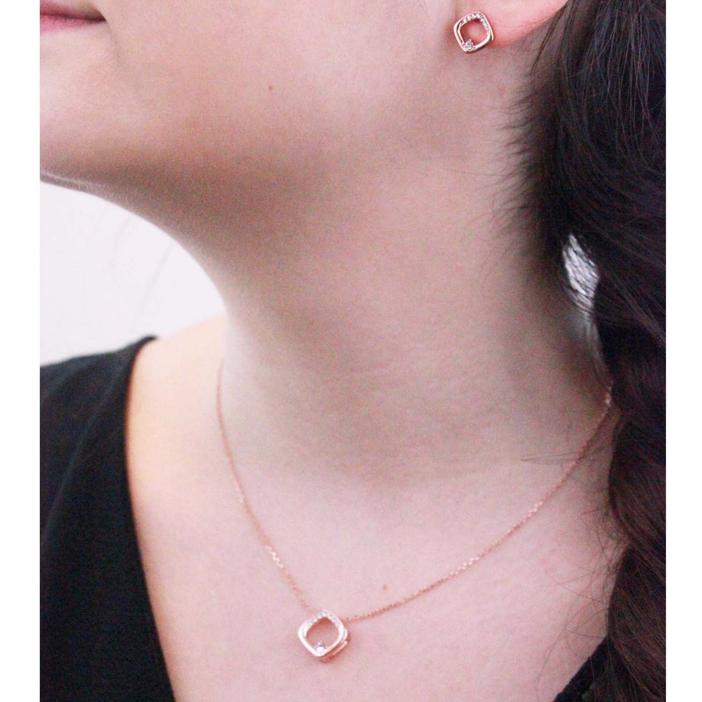 Parure Adelise Élégante en Cristaux Autrichiens