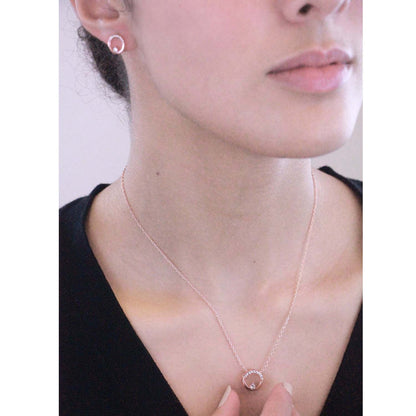 Parure Clarine : Collier, Pendentif & Boucles d'Oreilles en Cristaux Autrichiens