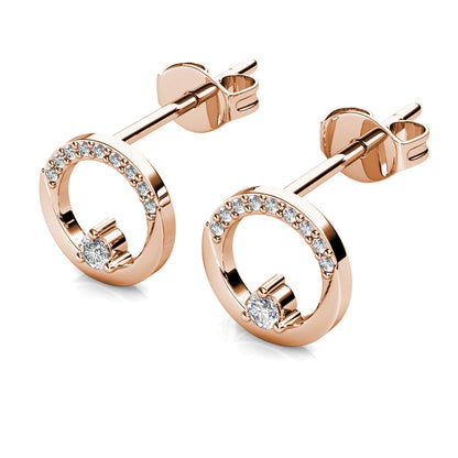 Parure Clarine : Collier, Pendentif & Boucles d'Oreilles en Cristaux Autrichiens