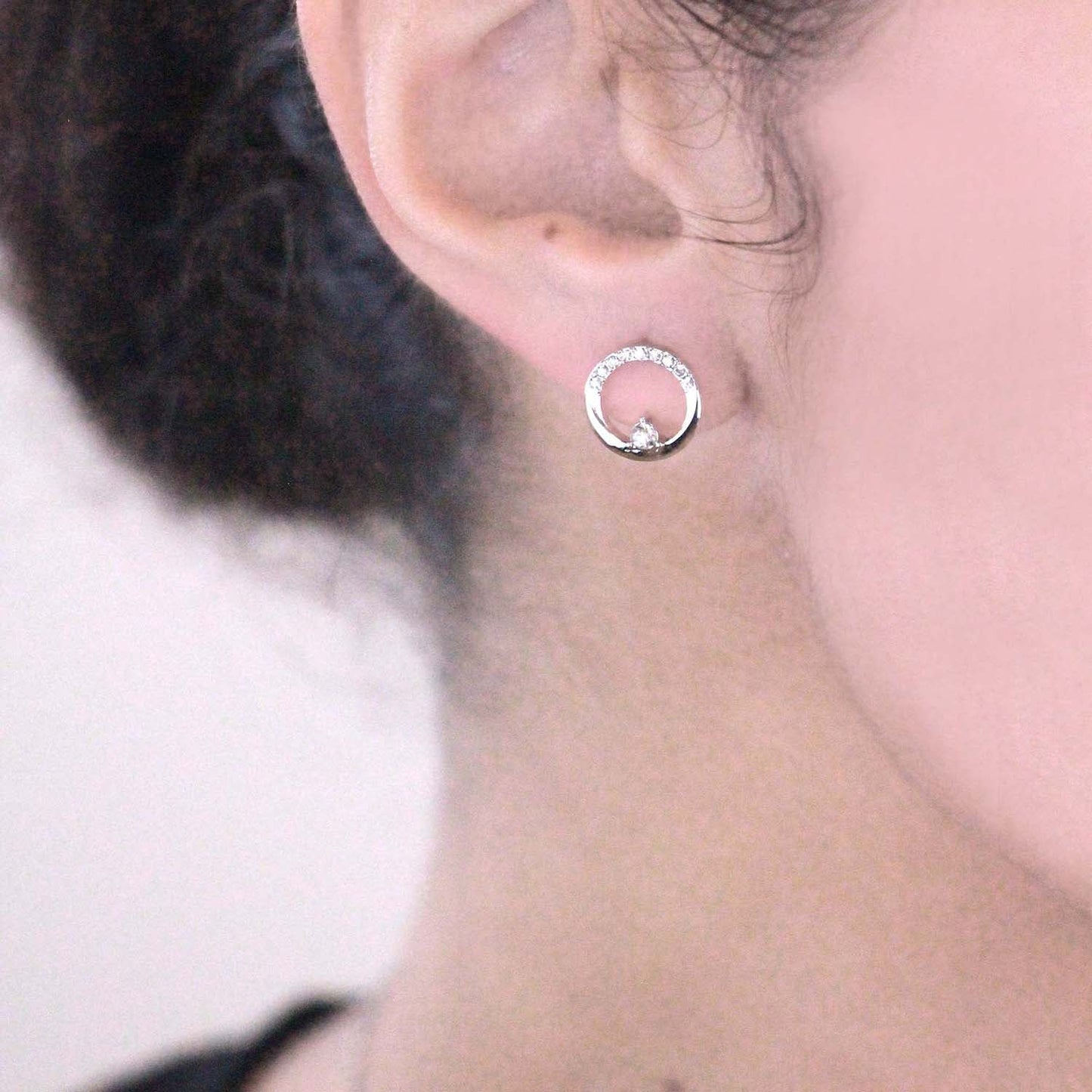 Parure Clarine : Collier, Pendentif & Boucles d'Oreilles en Cristaux Autrichiens