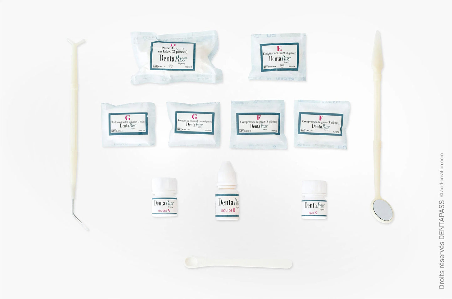 Kit d'Urgence Dentaire pour Soulager les Rages de Dent