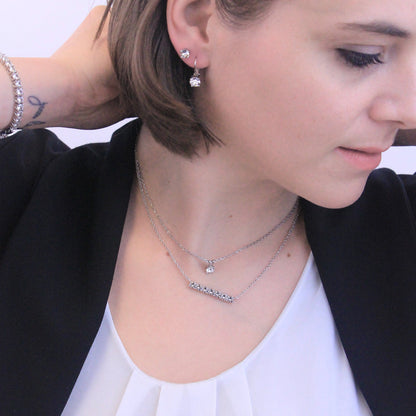 Pendentif Vernice en Cristal Autrichien de Luxe