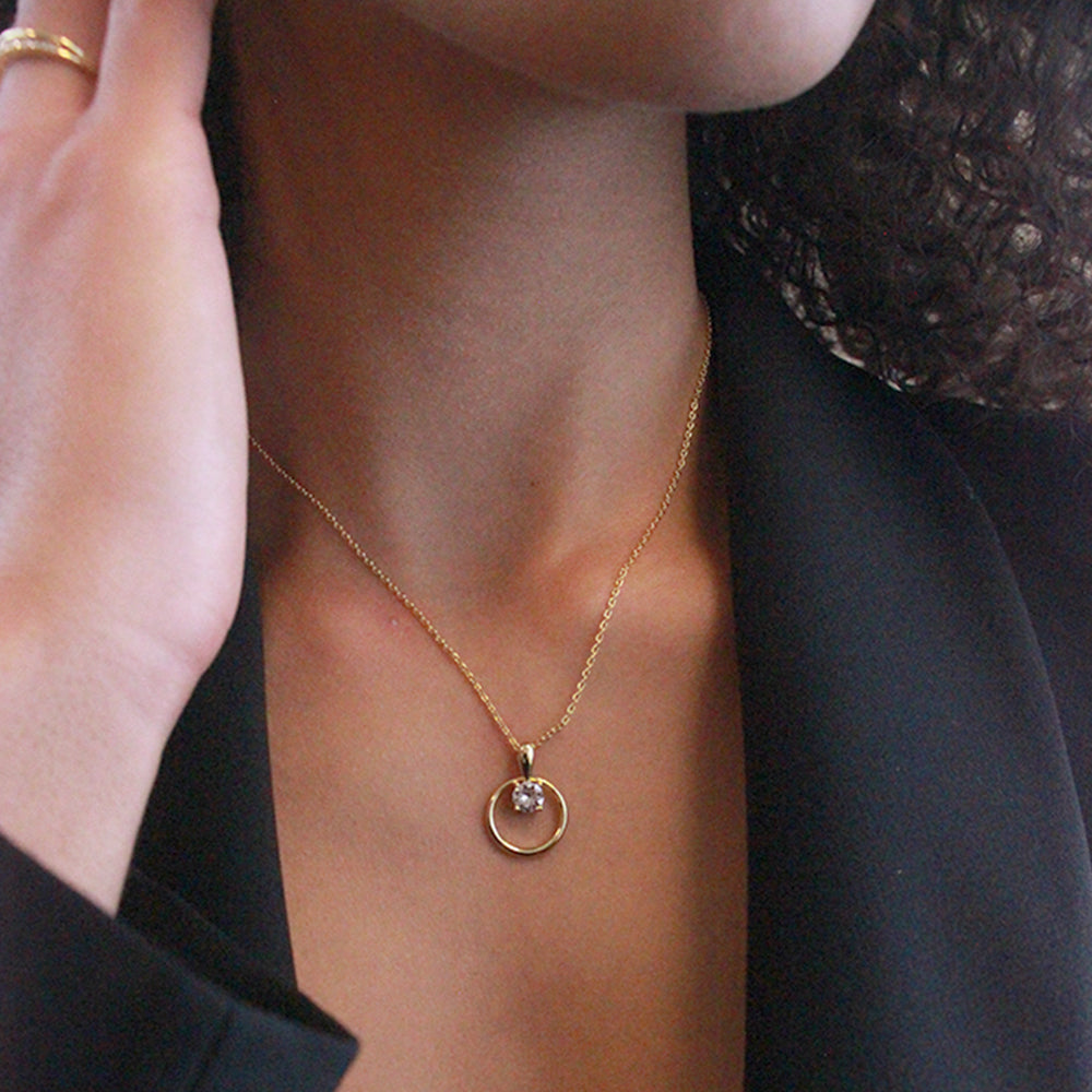 Pendentif Octavia en Cristal Autrichien de Haute Qualité