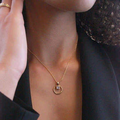 Pendentif Octavia en Cristal Autrichien de Haute Qualité