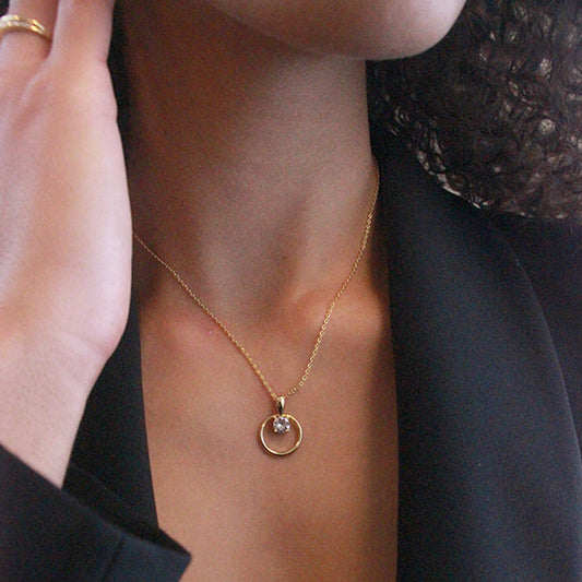 Pendentif Octavia en Cristal Autrichien de Haute Qualité