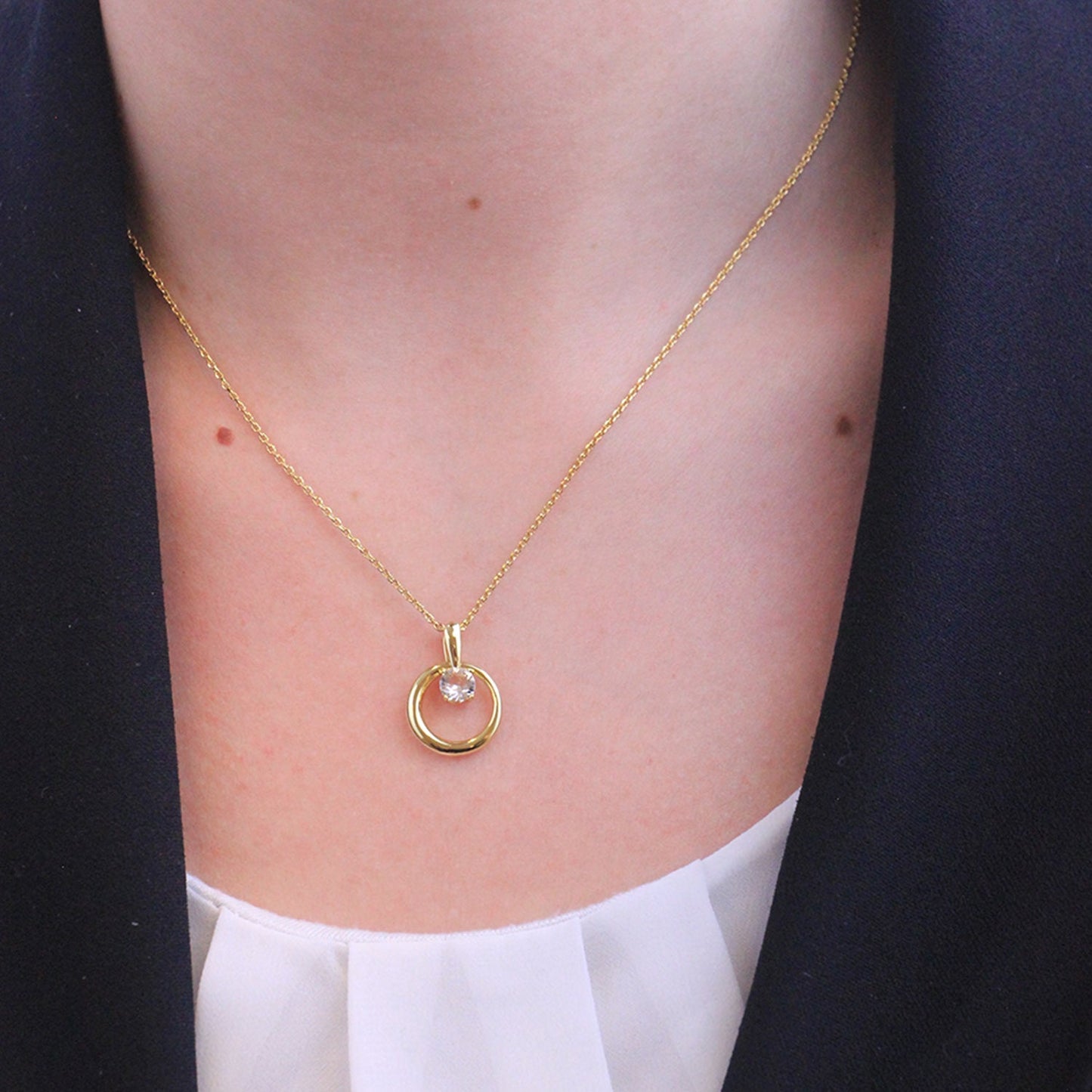 Pendentif Octavia en Cristal Autrichien de Haute Qualité