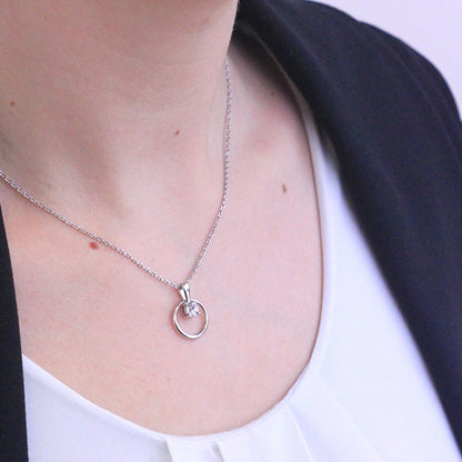 Pendentif Octavia en Cristal Autrichien de Haute Qualité