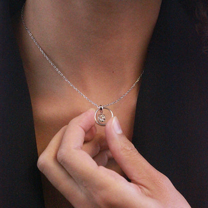 Pendentif Octavia en Cristal Autrichien de Haute Qualité