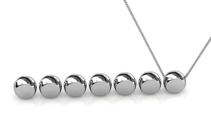 Collier Élégant en Plaqué Rhodium 18 Carats avec Cristaux Swarovski® Scintillants