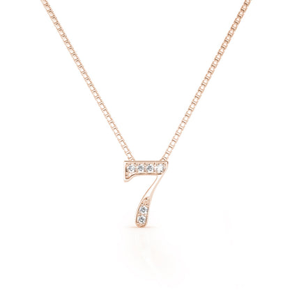 Chaîne porte-bonheur en plaqué or rose ou rhodium avec cristaux Swarovski®