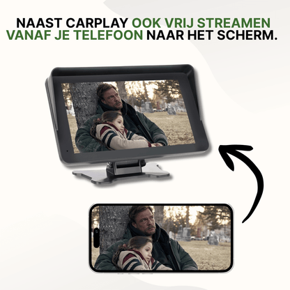 DriveMate One – L'écran sans fil qui connecte votre voiture à Apple CarPlay et Android Auto