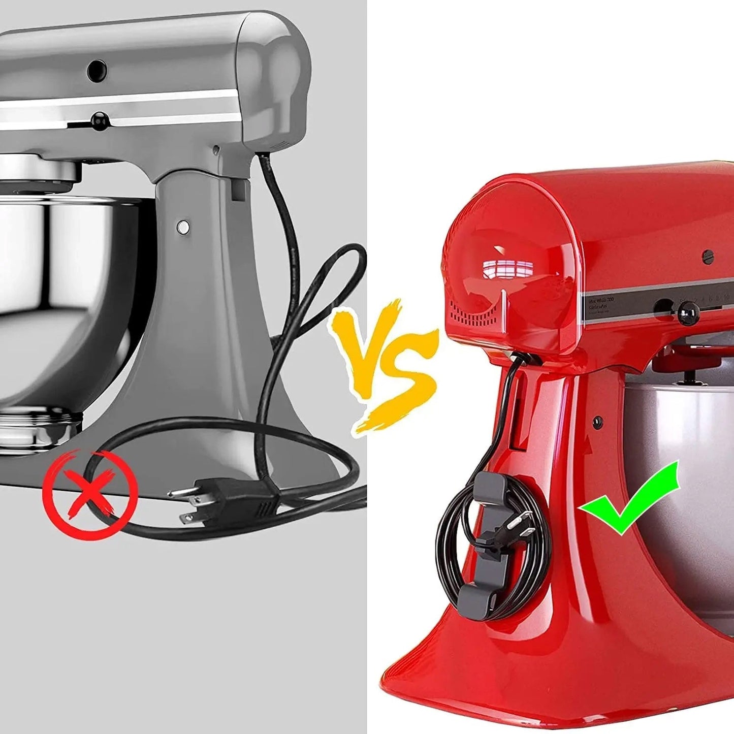 Enrouleur Adhésif de Câble Électrique pour Cuisine Organisée