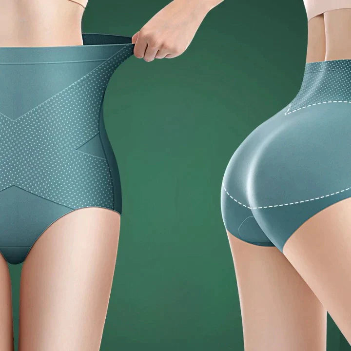 Culottes Gainantes en Soie Glacée - Lot de 2 pour un Confort Élégant