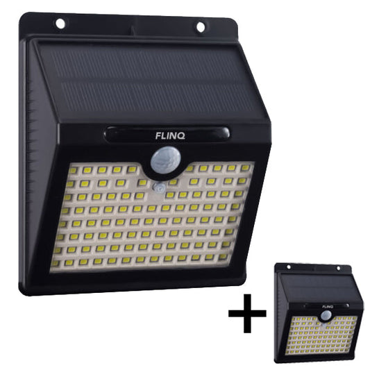 Lampe d'extérieur LED solaire avec batterie intégrée - 1 achetée, 1 offerte