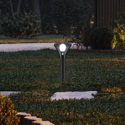 Pack de 2 lampes solaires avec détecteur de mouvement intelligent pour un jardin sécurisé et élégant
