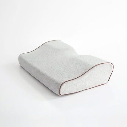 Oreiller Cervical en Mousse à Mémoire de Forme pour un Sommeil Réparateur et Santé optimale.