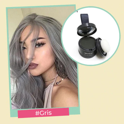 Poudre d'Ombrage Capillaire : Retouche Racines Instantanée et Naturelle