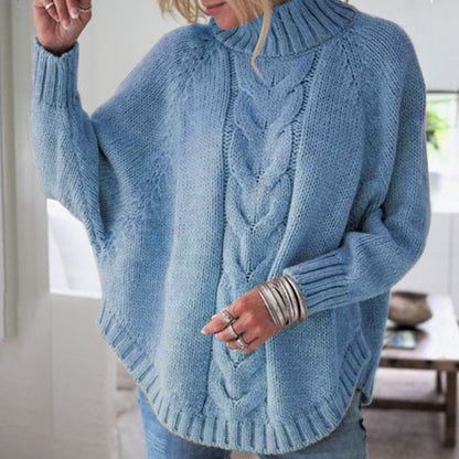 Pull Oversize en Maille Torsadée - Élégance et Confort pour Femme