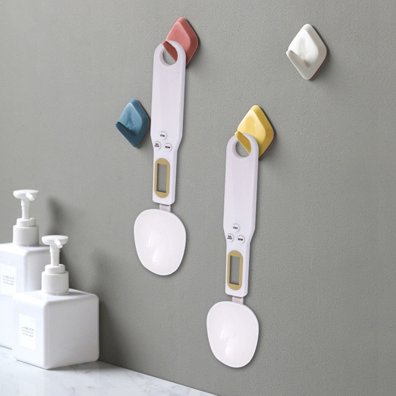 Balance de Cuisine Numérique avec Affichage Clair et Cuillère de Mesure Précise