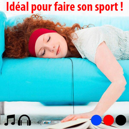 Bandeau Sport Écouteurs Intégrés - Alliez Style et Confort !