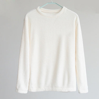 Ensemble pyjama femme en flanelle doux et élégant pour des nuits d'hiver confortables