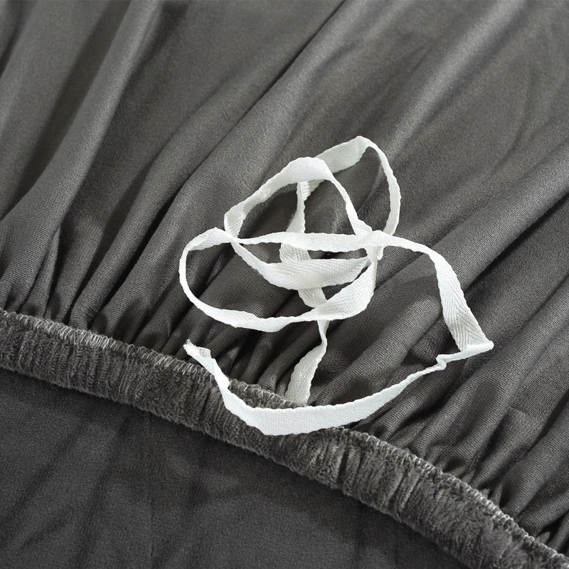 Housse de canapé en velours luxe et confort