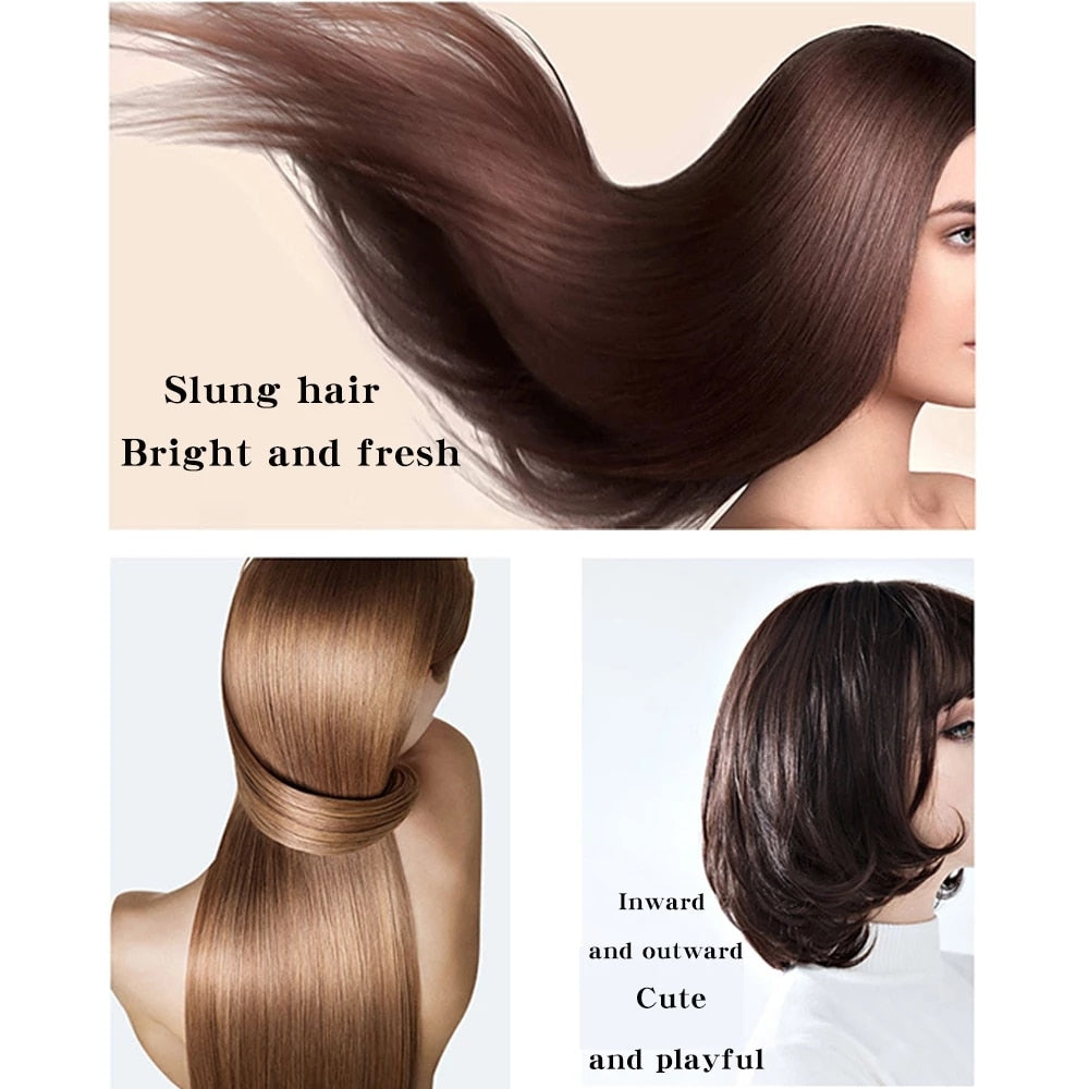 Brosse Lissante Anti-Brûlure pour des Cheveux Brillants et Sains