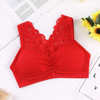 Lot de 3 Brassières Dentelle Sans Armatures - Confort et Élégance au Quotidien