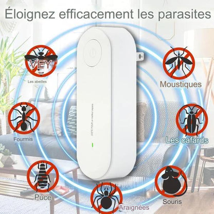 UltraBuzz - Duo de Répulsifs Ultrasoniques Anti-Moustiques