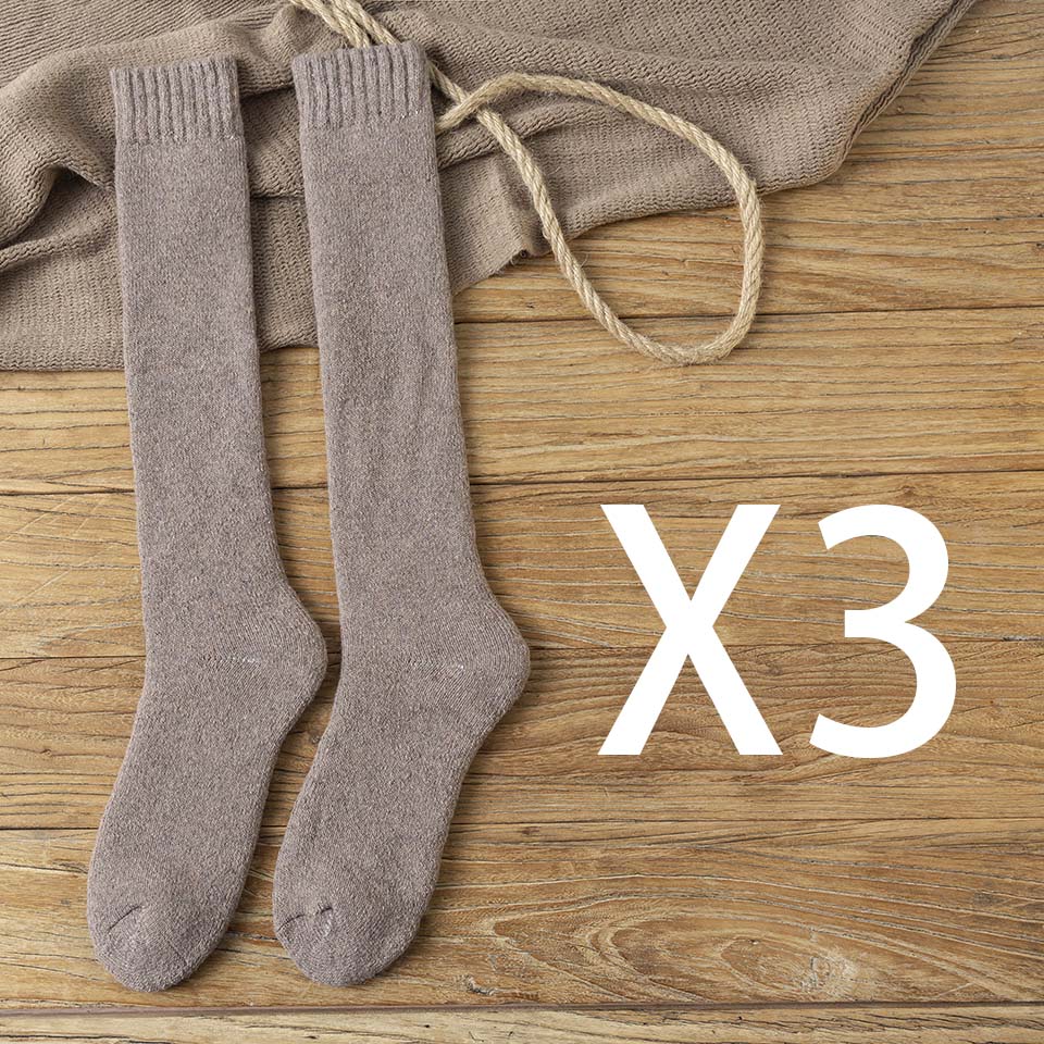Chaussettes Longues en Laine Mérinos pour un Confort Hivernal Inégalé