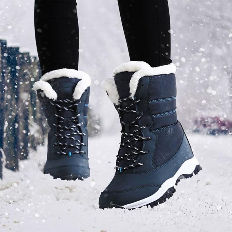 Bottes de neige imperméables et confortables pour un hiver stylé