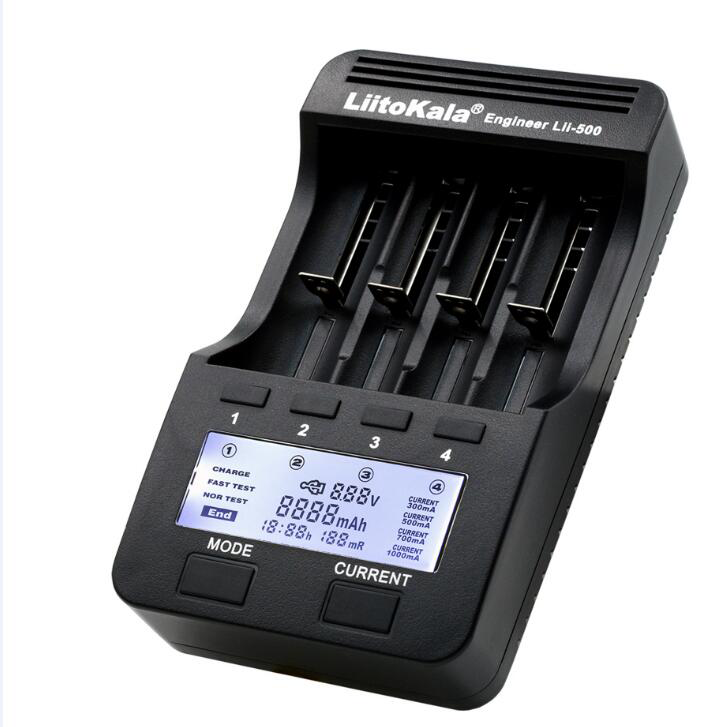 Chargeur ultra-rapide Lii-500 pour piles AA et AAA