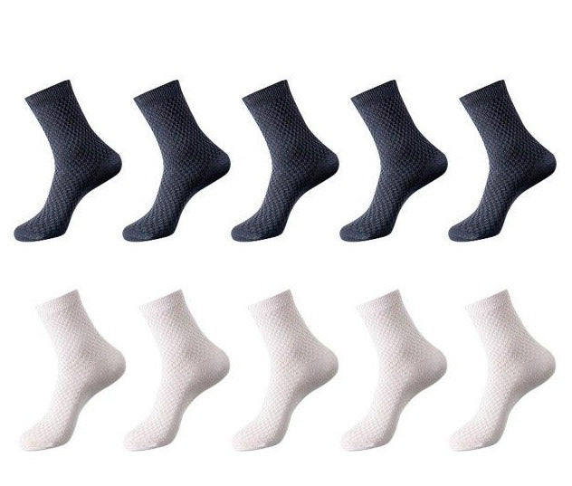 Chaussettes en Fibre de Bambou CÉLINE - Lot de 10 Paires Confort et Durabilité