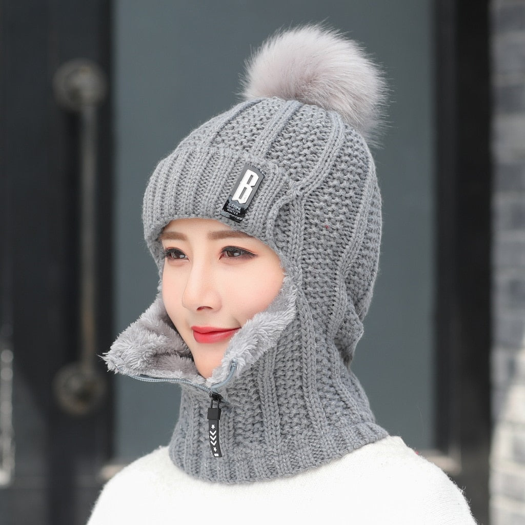 Bonnet Écharpe 2 en 1 Eden : Style et Confort pour l'Hiver