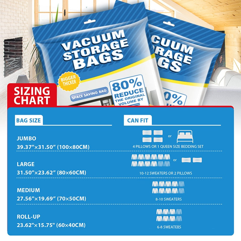 KitCompress - Rangement Sous Vide Intelligent pour Optimiser Votre Espace