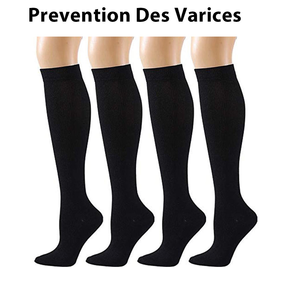 Chaussettes de Compression Anti-Fatigue Confort Optimal pour Tous