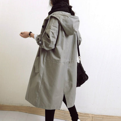 Trench-Coat Élégant Imperméable pour Femme