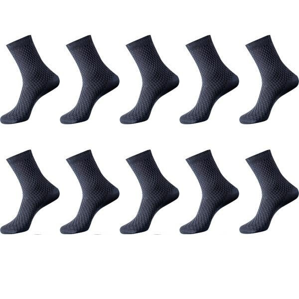 Chaussettes en Fibre de Bambou CÉLINE - Lot de 10 Paires Confort et Durabilité
