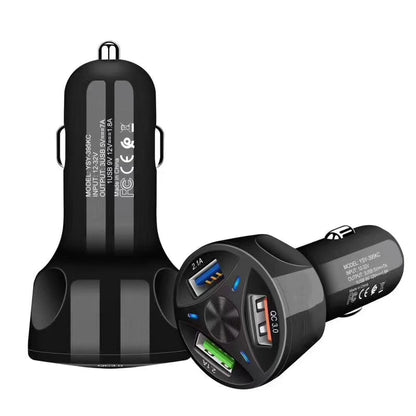 Chargeur voiture 3 ports USB ultra-rapide 30W pour tous vos appareils