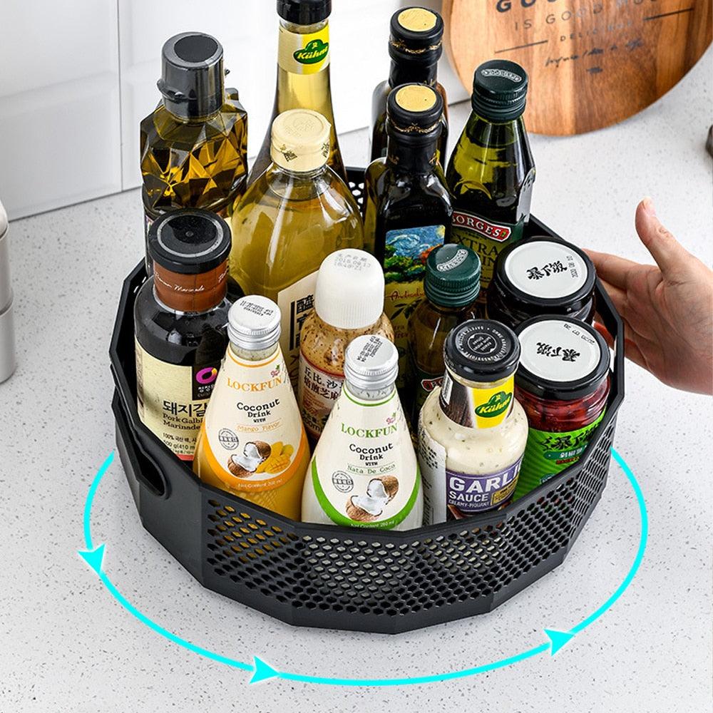 Rangement de Cuisine Rotatif 360° : L'Organisation Révolutionnaire!