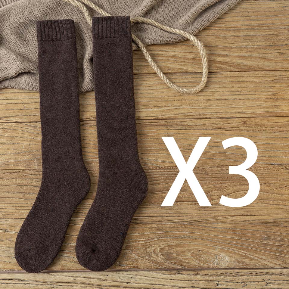Chaussettes Longues en Laine Mérinos pour un Confort Hivernal Inégalé
