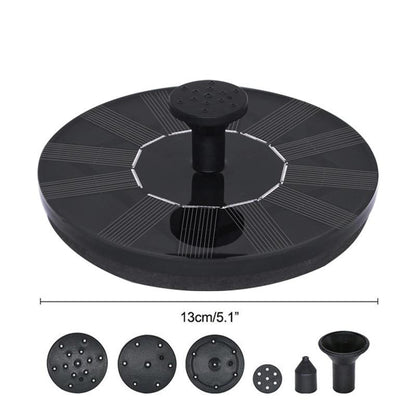 Mini fontaine solaire magique pour jardin - Élégance et sérénité